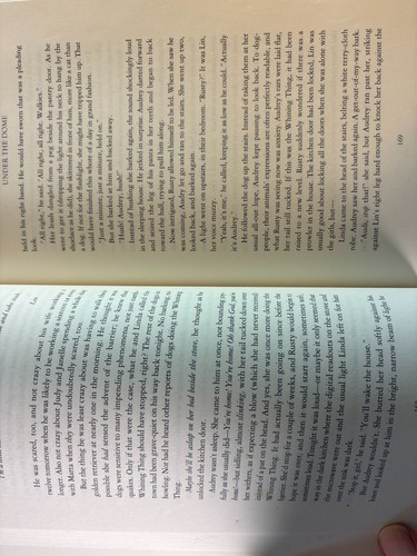 Stephen King "Under The Dome" Hardcover Novel 2009 Scribner First Scribner Hardc - Foto 4 di 9