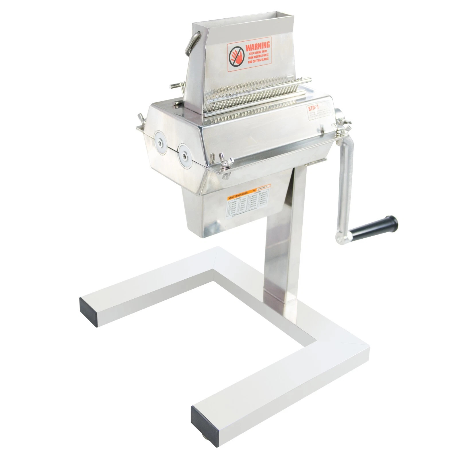 Hakka Commercial Meat Tenderizer 7" Hand Crank Flatten Buchers Machine for Steak
Opens in a new wind