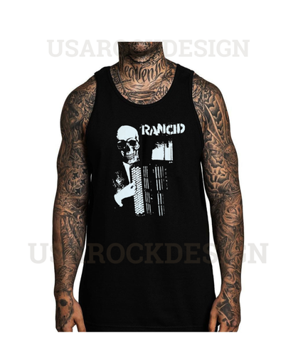 COLECCIÓN DE CAMISETAS SIN MANGAS CLÁSICAS PUNK ROCK PARA HOMBRE - Imagen 3 de 21