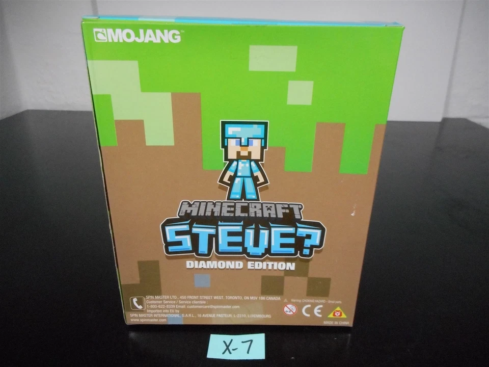 Minecraft Edición Diamante STEVE? Figura de acción Jinx 6" Mojang 2013 TOTALMENTE NUEVA Foto 3 de 4