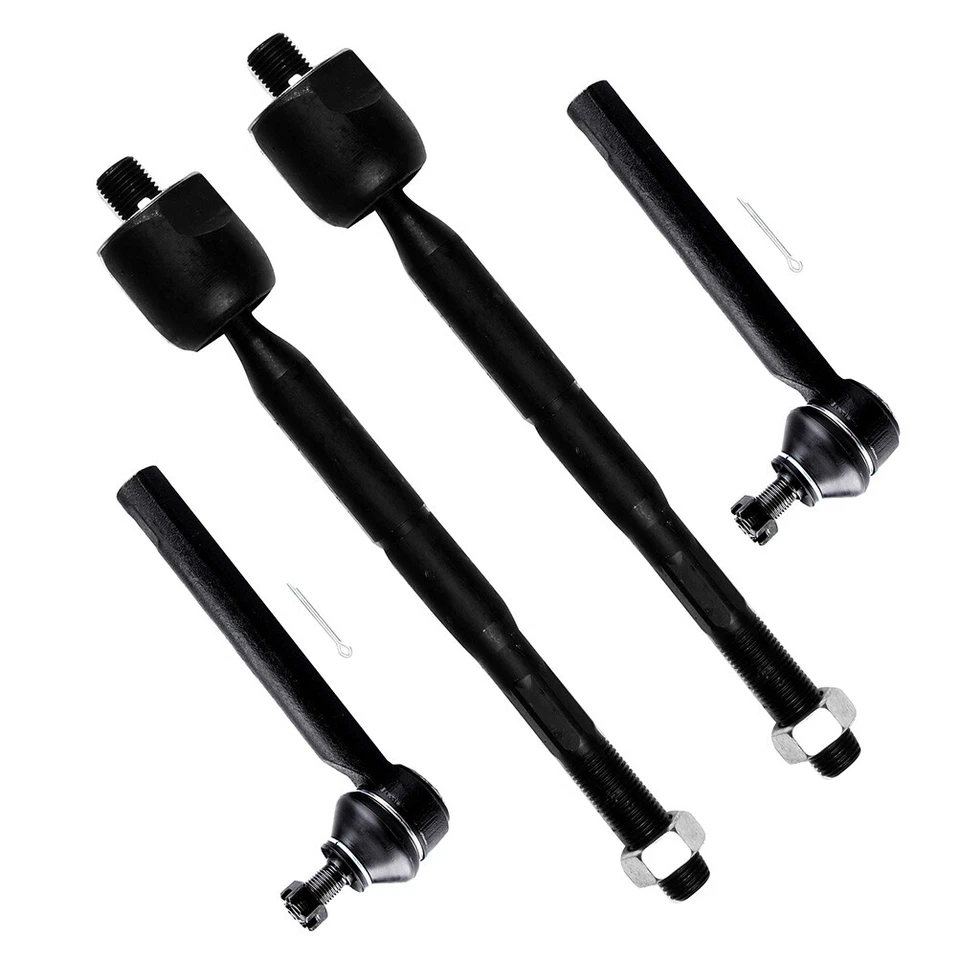 4pcs New Front Inner and Outer Tie Rod Links Steering For Lexus RX330 & RX350 - Изображение 3 из 4