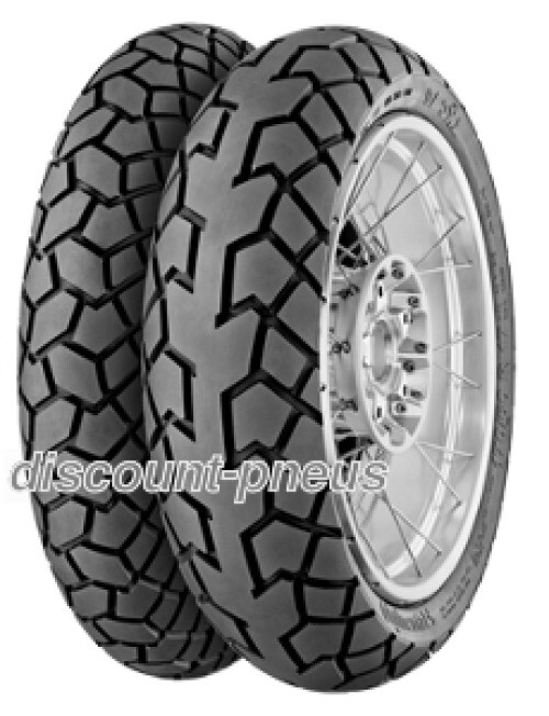 Pneu Continental TKC 70 120/70 ZR17 fini les glissades sous la pluie en trail