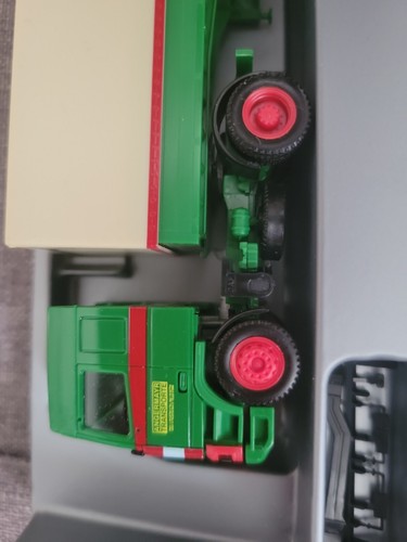 Herpa DAF 95 380 Ati Angermayr Tractortrailer Truck Green 1:87 HO Scale - Picture 2 of 4