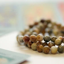 Bamboo Bracelet Women Handmade Natural Stone Beads Bracelet, Brand Somnio