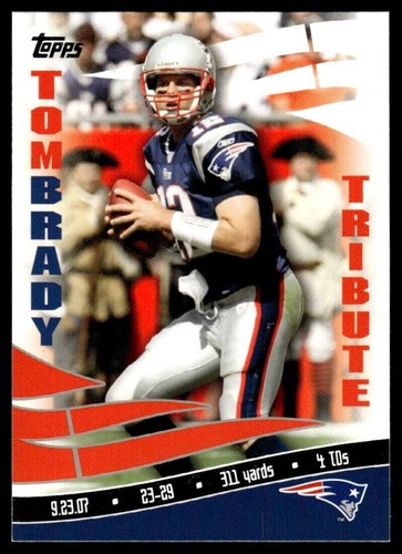 2008 Topps Target Tom Brady Tribute #TBT-TB3 Tom Brady - New England Patriots