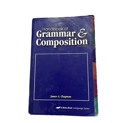ABeka 11th -2th Grade Language Arts Handbook For Grammar And Composition 