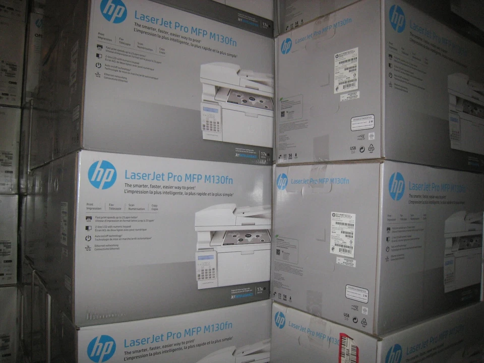 HP LaserJet Pro M130fn All-in-One Laser Printer G3Q59A#BGJ - Image 2 of 2