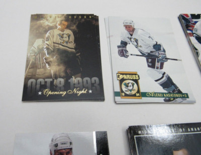 ++108 MIGHTY DUCKS++NHL Trading Cards LOT: 108 CARDS. FIRST SEASON!