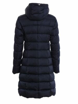 New HERNO Down Coat,40/4,Jacket,Logo,Snap,Zip,Black,Polar Tech