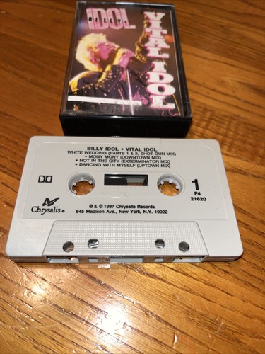 Billy Idol Vital Idol (Cassette) Tested Works - 第 2/6 張圖片