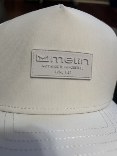 Ryan Sheckler Melin Odyssey Stacked Hydro SnapBack Hat Luke 1:37 White - Picture 2 of 9