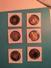 JFK Silver Half's Wth defected color,copper finish flaw,collector eye candy