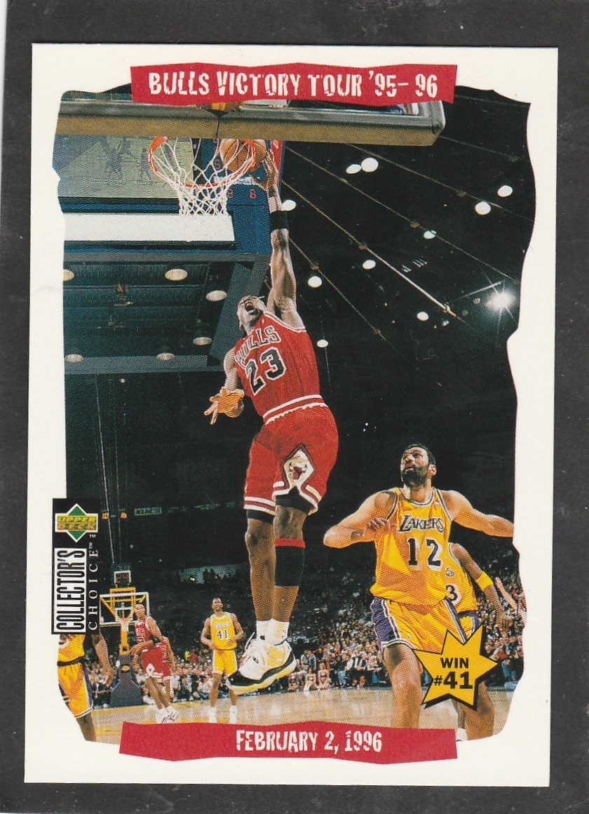 1996-97 Upper Deck Collector's Choice - Bulls Victory Tour '95-'96