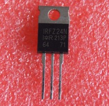 10pcs New IRFZ24N IRFZ24 Power MOSFET TRANSISTOR TO-220