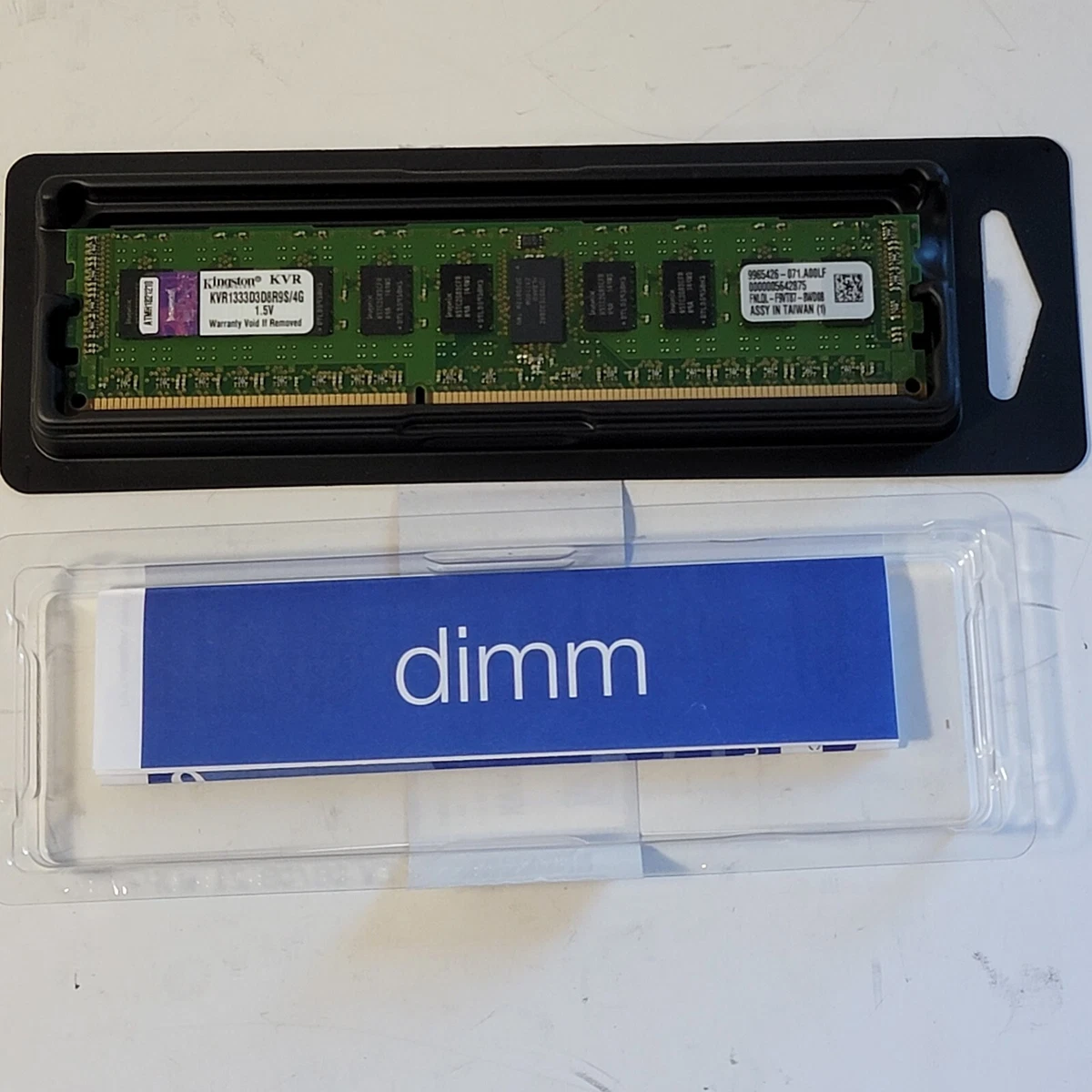 Kingston DDR3 SDRAM 4 GB Capacity per Module 240 Memory (RAM) for