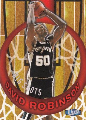 DAVID ROBINSON   97-98  FLEER ULTRA   BIG SHOTS    # 8