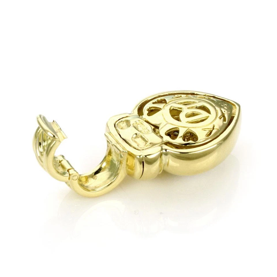 Colgante Corazón David Yurman Pavé Diamante Oro Amarillo 18k Foto 3 de 4