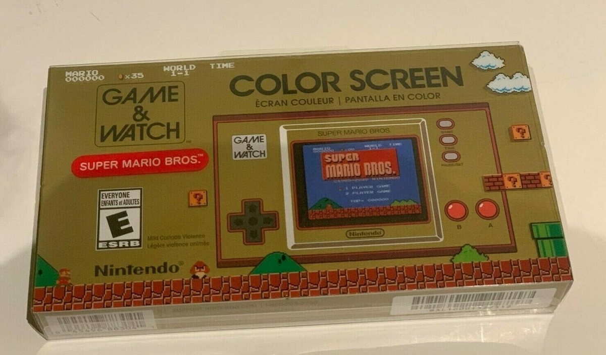 未開封 GAME&WATCH NintendoSUPER MARIO BROS