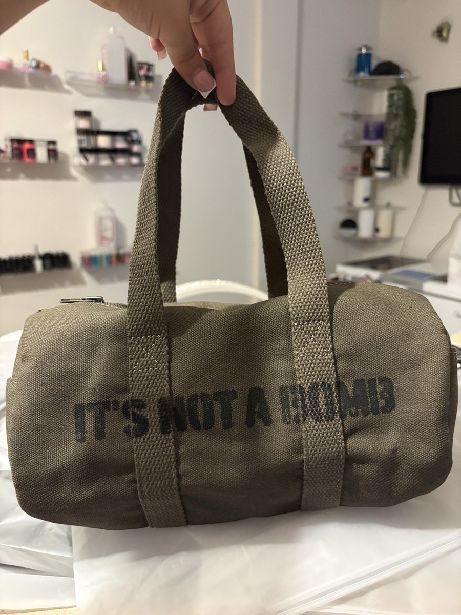 BTS Official 'It's Not A Bomb' Light Stick Bag Army Green