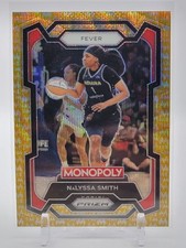 2024 Prizm WNBA Monopoly NaLyssa Smith /10 Gold Wave Millionaire Prizm #28