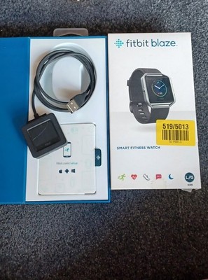 Fitbit Blaze Smart Fitnessuhr schwarz