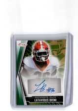2022 SAGE #A-LB Latavious Brini Autographs Green