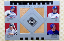 2002 Upper Deck Diamond #BAGSWG - [Bat Around] Quads Sosa/Walker/Green/Gonzalez
