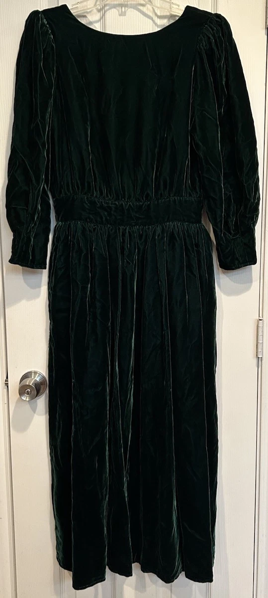 army green lace dress WEDTREND Women Dark Green Bridesmaid Dress Floral Burnout Velvet Dress with  Slit Mermaid Corset Streamer Long Wedding Guest Dress main image 0