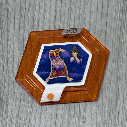 Disney Infinity Power Disc Abu L'Elefante Aladino's Magic Carpet Ride 2.0 1.0 - Foto 4 di 5