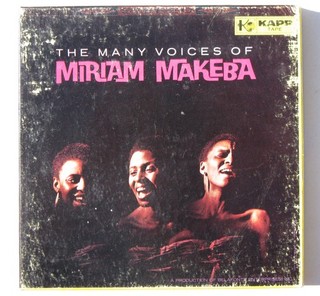 MIRIAM MAKEBA Many Voices Of stereo reel to reel tape 7½ IPS 1962 US Kapp tested