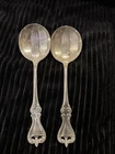 2  Old Colonial Towle Sterling Silver Gumbo Spoons