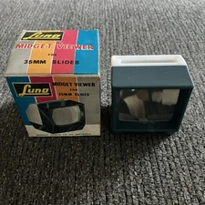 Vintage Luna Midget Viewer For 35MM Slides with Original Box
