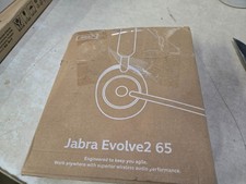 Jabra Evolve2 65 Stereo Wireless Headset UC, USB-A - Black 26599-989-999 NOB