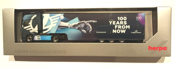 Herpa 941075 - 1:87: Mb Actros '18 Gigaspace Koffer-Sz, Spedition Lagermax - Neu-image
