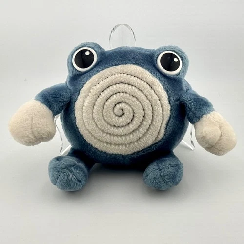 Pokémon Poliwhirl #61 Plush Soft Toy Hasbro Game Freak 1998 Vintage