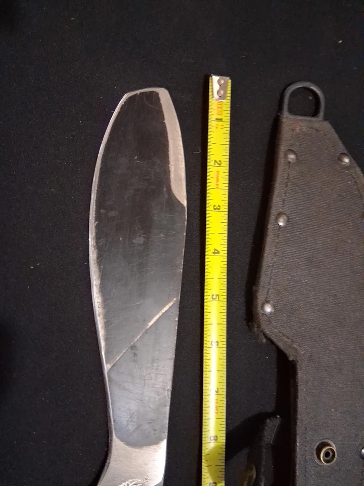 VINTAGE ONTARIO USA SPEC-PLUS BOLO SP-11 w/ Orig. Sheath. - Image 4 of 4