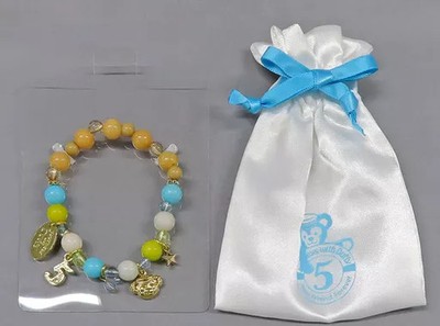 Duffy No.5 Charm Bracelet Silverware Accessory Character Blue Natural Stone