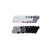 Girls No Show Socks Pack, 20 Pairs, Stay-Put Low-Cut Girls' Socks