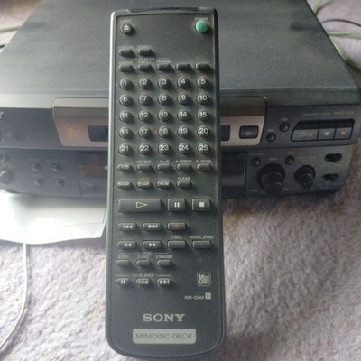 Sony MDS-S38 MiniDisk Player Recorder Tested w/Remote