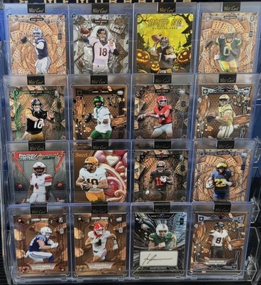   202Wild Card 16 Card Set ALL 1/2 1 AUTO PEYTON MANNING DAK PRESCOTT BIG BEN