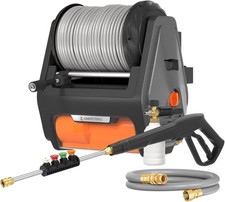 Lavadora a Presión 2900 PSI 2.2 GPM 100 ft Manguera Retráctil Eléctrica Jirafa Herramientas