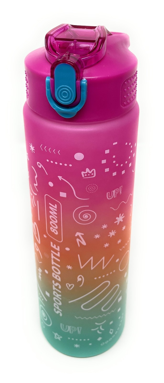 , 27 Oz Bpa-free Reusable Bottle With One-click Open Flip St