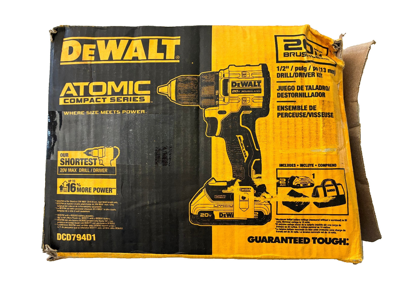 Kit With Battery&charger D794d1- New/open