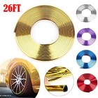 8M / 26 ft Car Door Edge Trim Guard Molding Rubber Seal Strip Scratch Protector