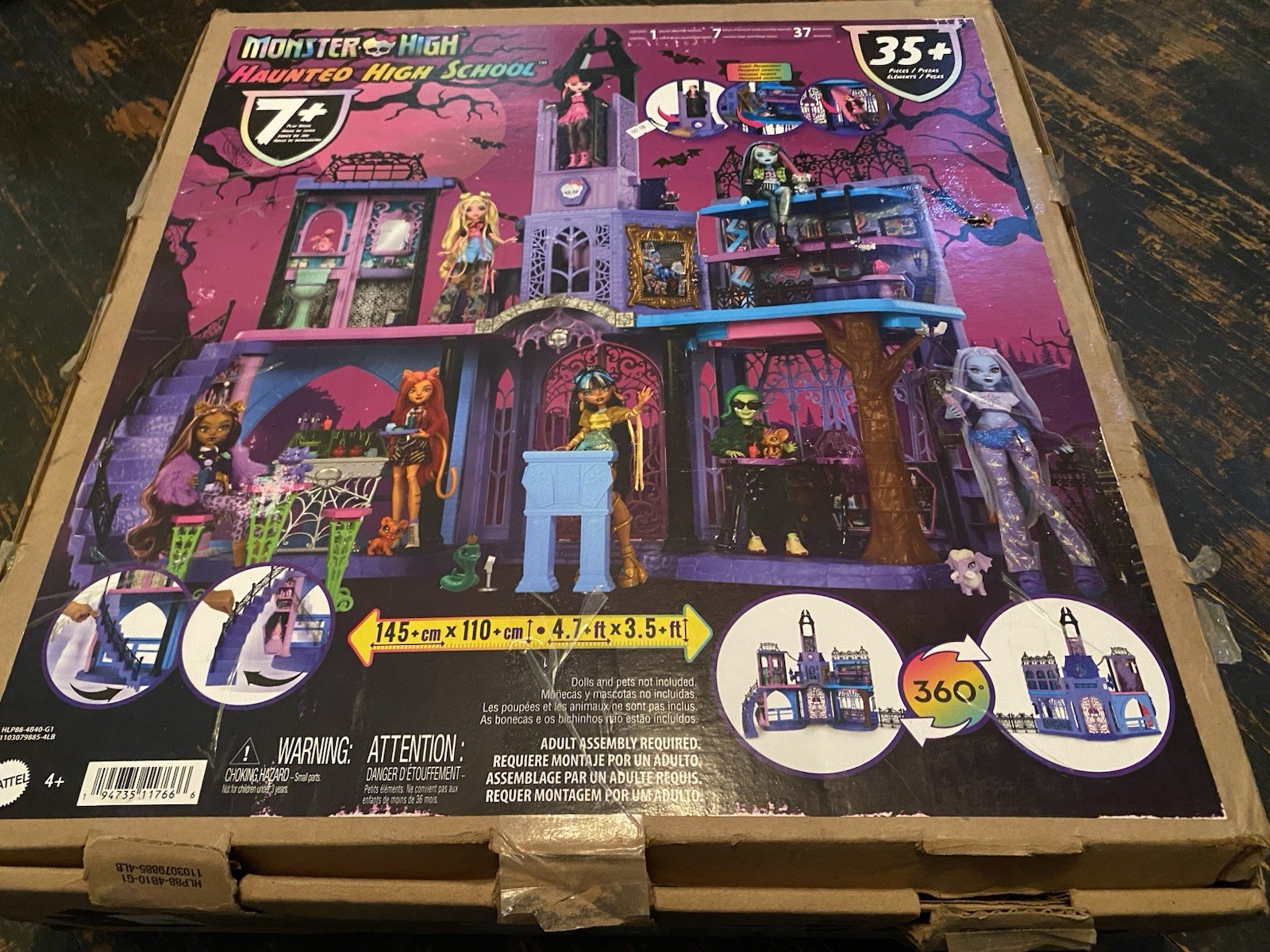 Mattel Monster High Haunted High School Playset (Dolls Not I