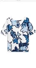 Next White Floral Square Neck Sweater Size 6