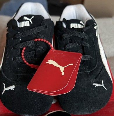 Puma 300844 01300844 LIGHT FLIGHT S INF BLACK/WHITE Size 10 INFANT
