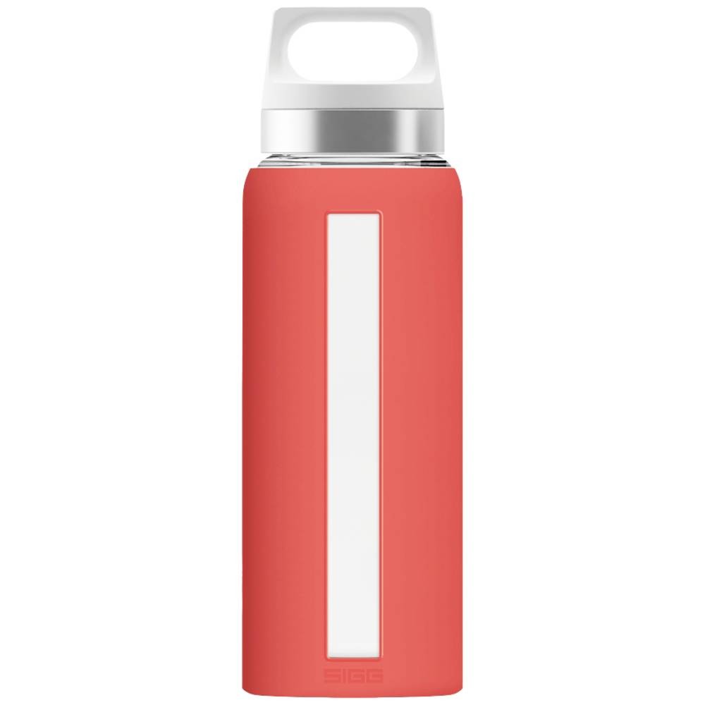 Gourde rouge SIGG DREAM 0,65L en verre borosilicate