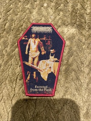 Pull The Plug Patches Hyperdontia Excreted From The Flesh Death Metal Band Patch