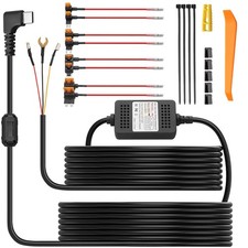 Kit Hardwire Filo Rigido USB Type C 3.5m per Dash Cam Auto Suv Alimentazione Dir - Miniatura 1